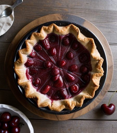 Cherry Berry Pie recipe image