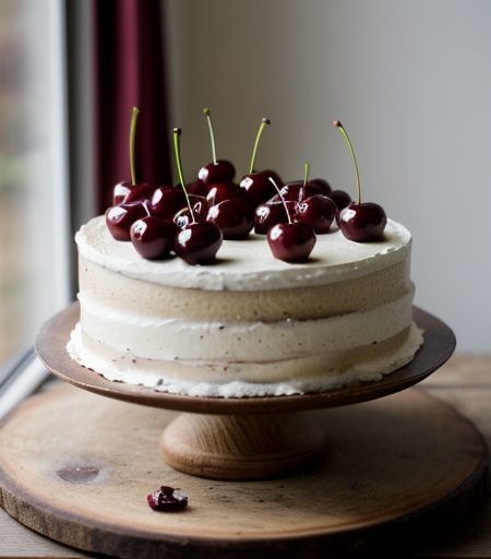 Cherry Cake From Mary Killen recipe image