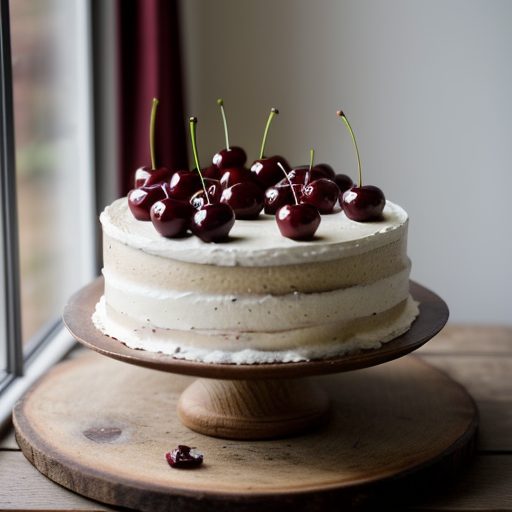 Cherry Cake From Mary Killen recipe image
