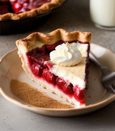 Cherry Cheese Pie recipe image
