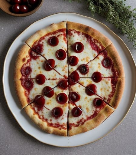 Cherry Cheese Pizza recipe image
