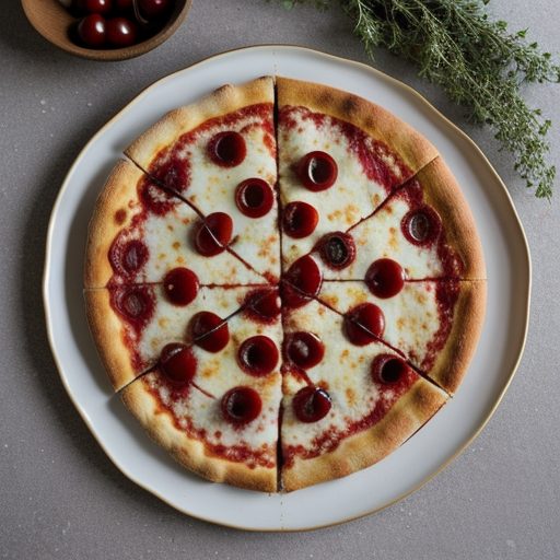 Cherry Cheese Pizza recipe image