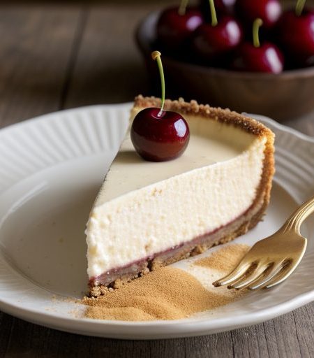 Cherry Cheesecake recipe image