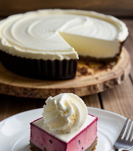 Cherry Cheesecake Ice Cream recipe image