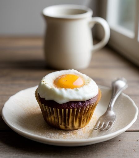 Cherry Cheesecake Muffins recipe image