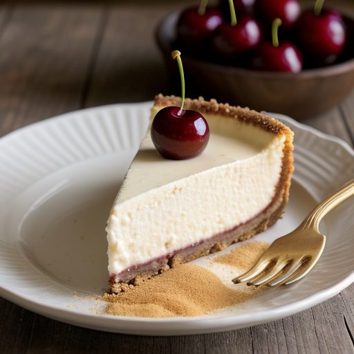 Cherry Cheesecake recipe image