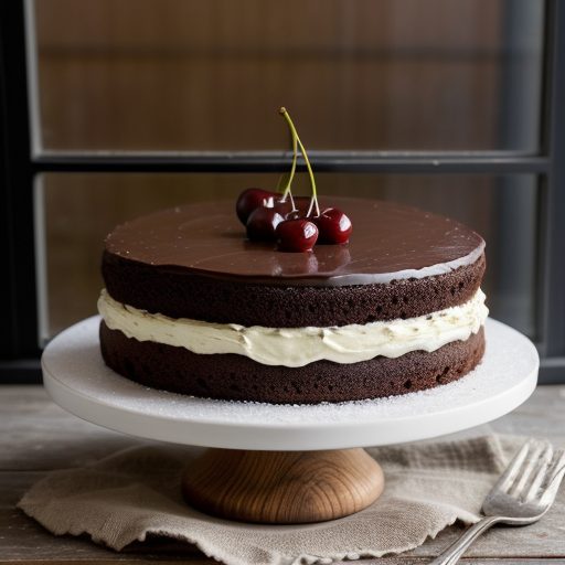Cherry Chocolate Cake recipe image