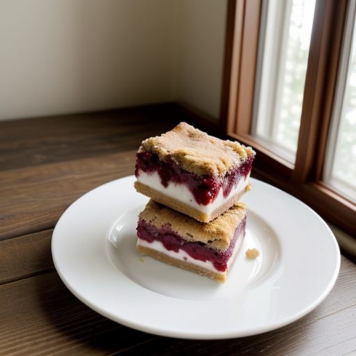 Cherry Cranberry Dessert Squares recipe image