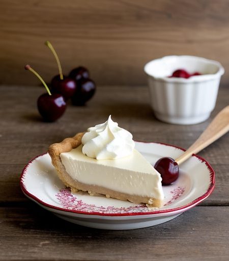 Cherry Cream Cheese Pie recipe image