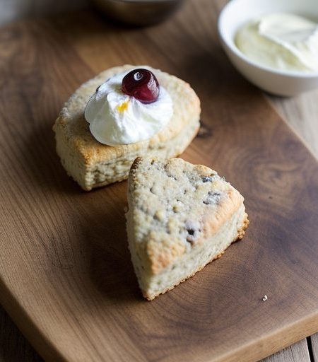 Cherry Cream Scones recipe image