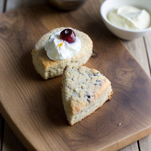 Cherry Cream Scones recipe image