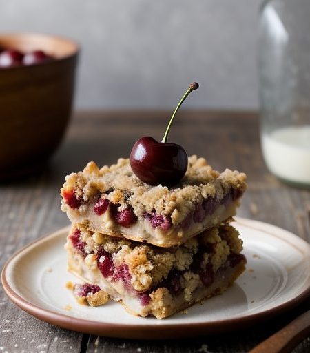 Cherry Crisp~ (Low Sodium recipe image