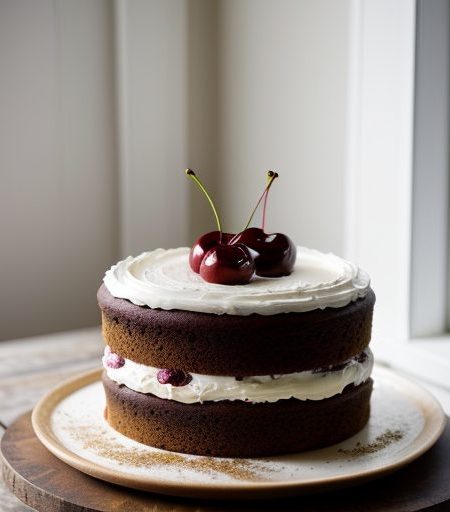 Cherry Delight Cake recipe image