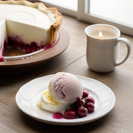 Cherry Ice Cream recipe image