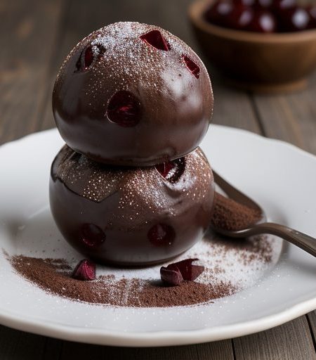 Cherry Mocha Balls recipe image