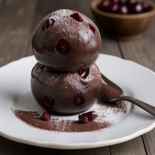 Cherry Mocha Balls recipe image