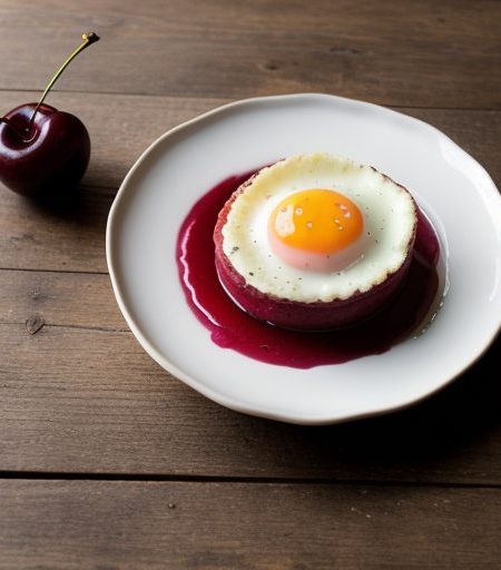 Cherry Mousse recipe image