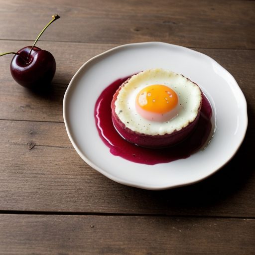 Cherry Mousse recipe image