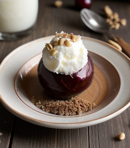 Cherry No Bake Rum Balls recipe image