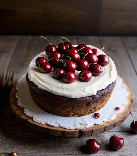 Cherry Nut Dump Cake recipe image