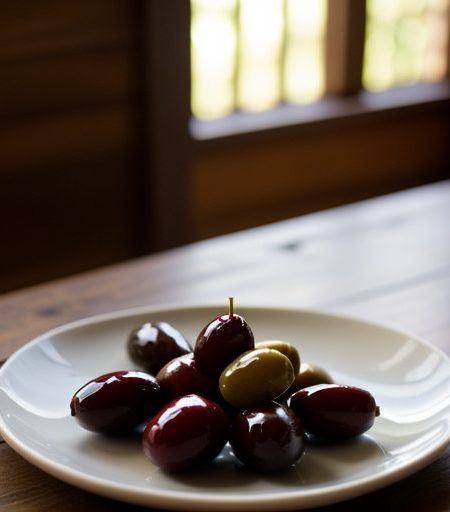 Cherry Olives - Pickled recipe image