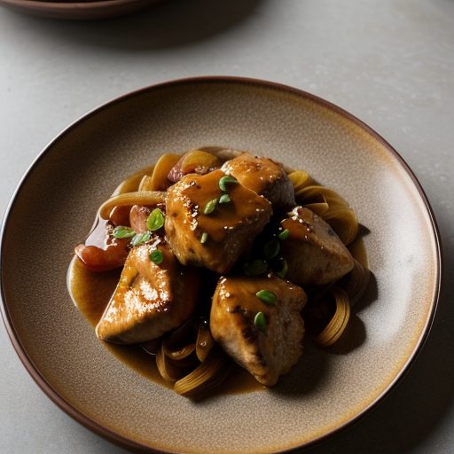 Cherry Orange Chicken recipe image