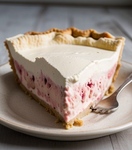 Cherry Parfait Ice Cream Pie ** recipe image