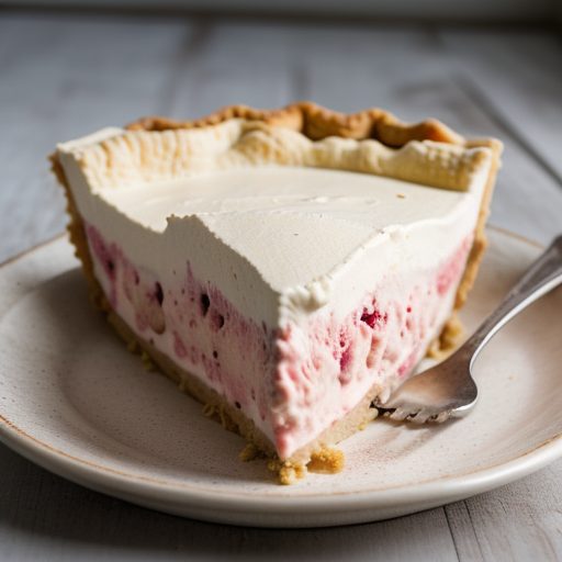 Cherry Parfait Ice Cream Pie ** recipe image