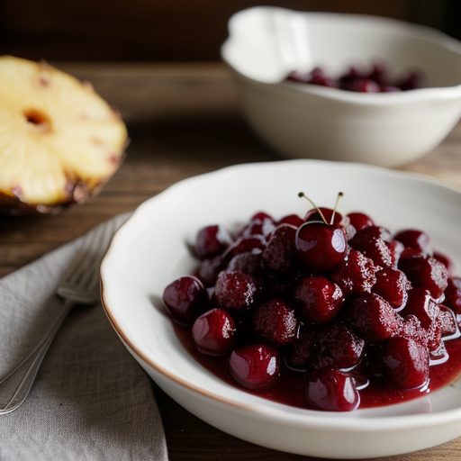 Cherry Pineapple Jam recipe image