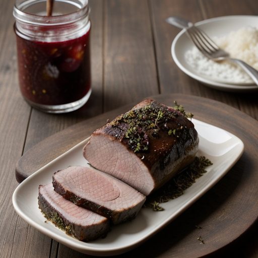 Cherry Pork Loin recipe image