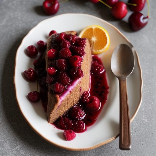 Cherry & Raspberry Jam recipe image