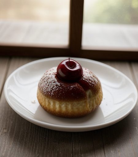 Cherry Souffl recipe image