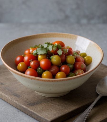 Cherry Tomato Salsa recipe image