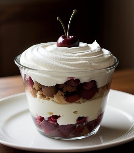 Cherry Trifle recipe image