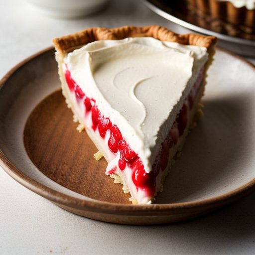 Cherry Vanilla Ribbon Pie recipe image