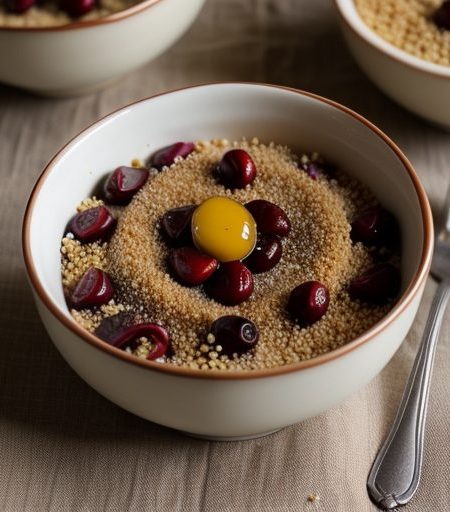 Cherry-Walnut Couscous Pudding Mix recipe image
