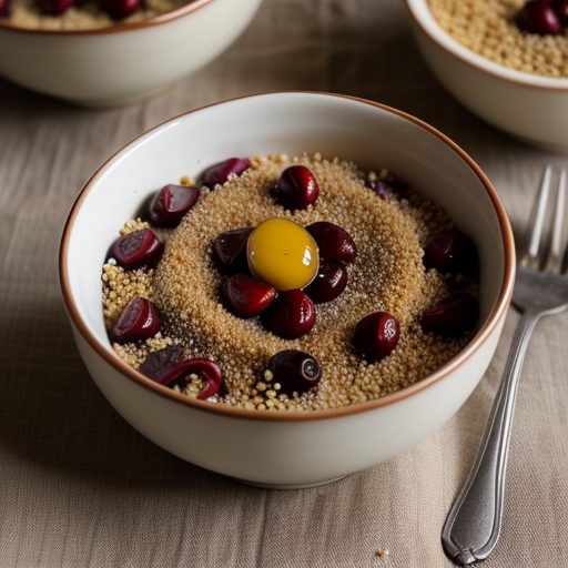 Cherry-Walnut Couscous Pudding Mix recipe image