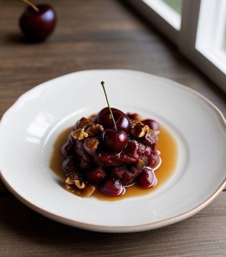 Cherry Walnut Divinity recipe image