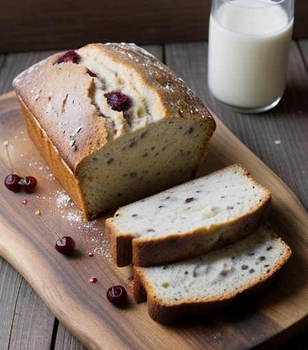 Cherry Yogurt Bread recipe image