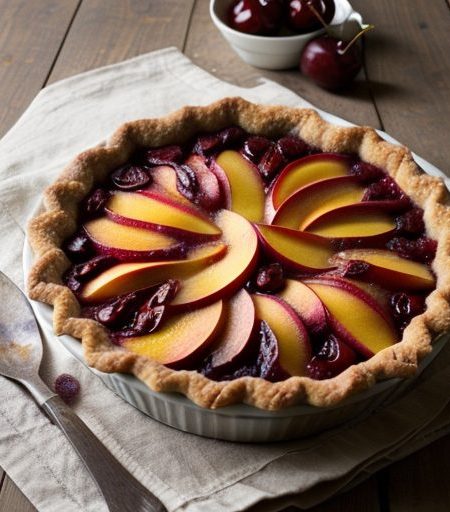 Cherry or Peach Cobbler recipe image