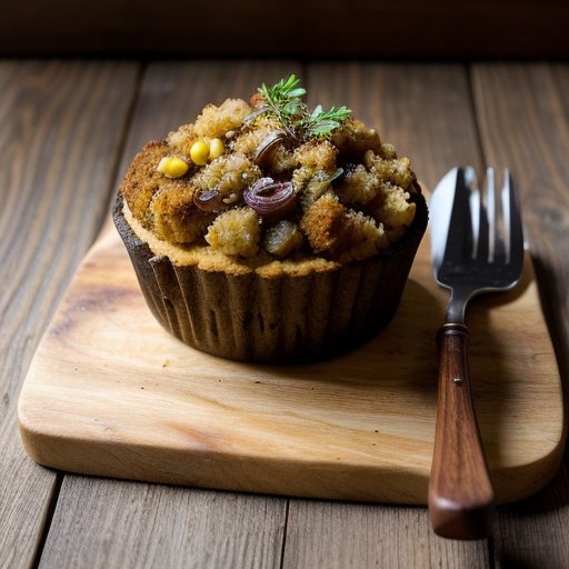 Chestnut, Onion, and Cornbread Stuffing recipe image