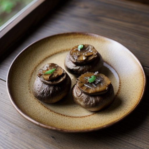Chestnut-Stuffed Mushrooms recipe image