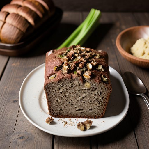 Chestnut~ Walnut & Red Wine Loaf recipe image