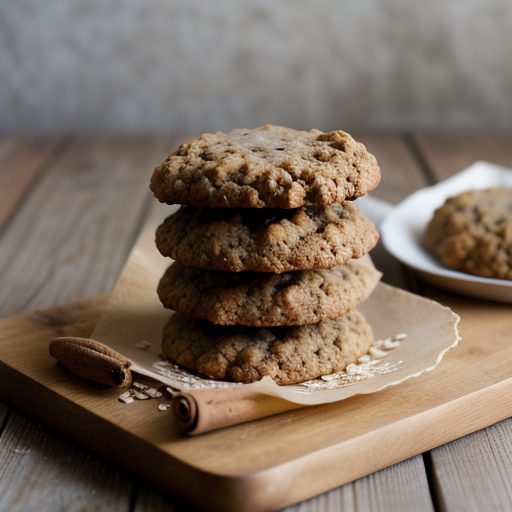 Chewy Apple & Oatmeal Cookies recipe image