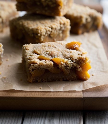 Chewy Apricot Bars recipe image