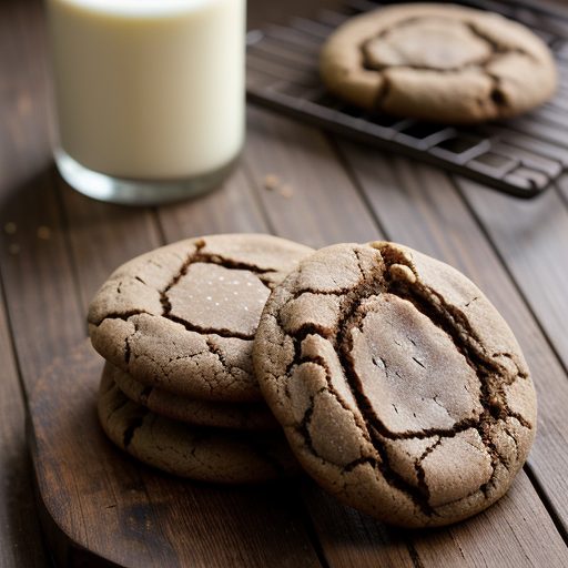 Chewy Chocolate Cookies recipe image