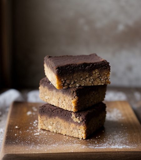 Chewy Chocolate-Orange Bars recipe image
