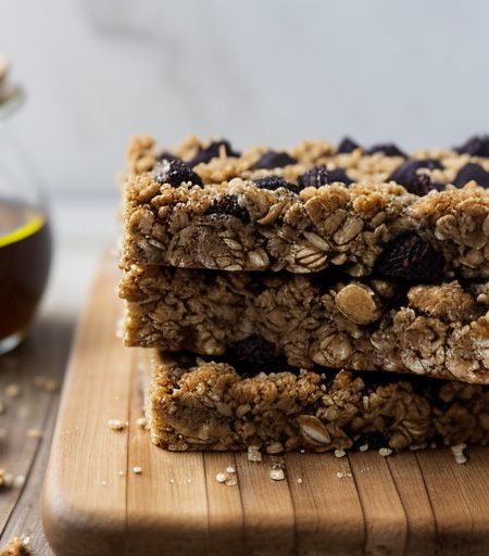Chewy Fig Granola Bars recipe image