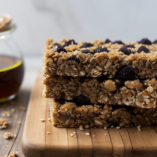 Chewy Fig Granola Bars recipe image