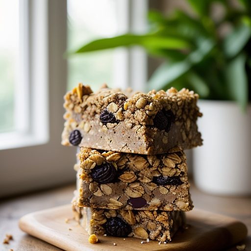 Chewy Granola Bars recipe image